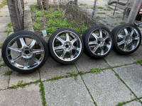 MKW 18” rims with Toyo 205/40ZR18 tires