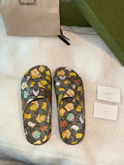 Gucci x Pikarar Platform Slide Sandals Size 39 – Brand New, View more