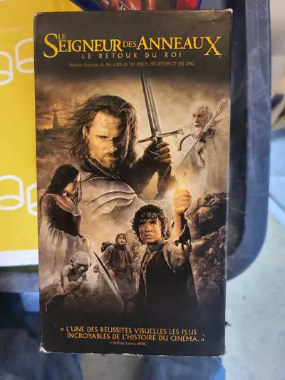 Lord of the Rings VHS, View more