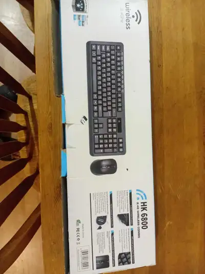 Wireless Keyboard and Mouse, View more