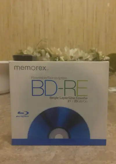 Memorex BD-RE rewritable 2 X 25 GB, View more