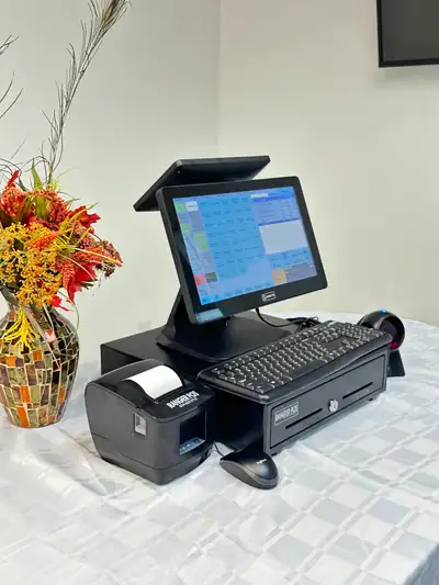 Our POS system or point-of-sale system, is a software and hardware system that helps businesses proc...