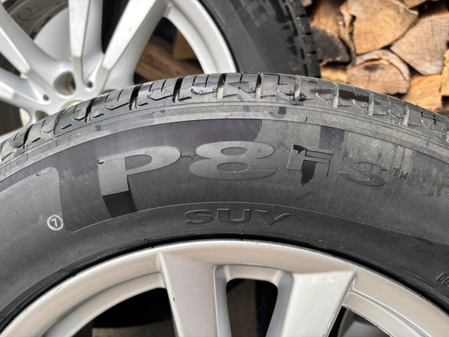 255/55/18 Brand new Pirelli tires on BMW rims in Tires & Rims in Renfrew - Image 3