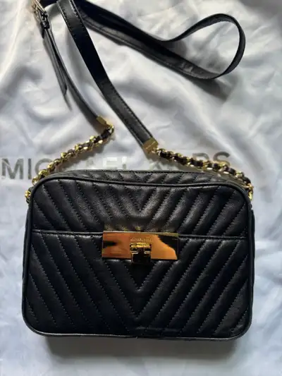 Michael Kors Chevron Quilted Crossbody Bag, View more