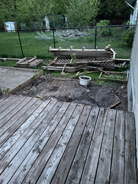 Free old deck boards