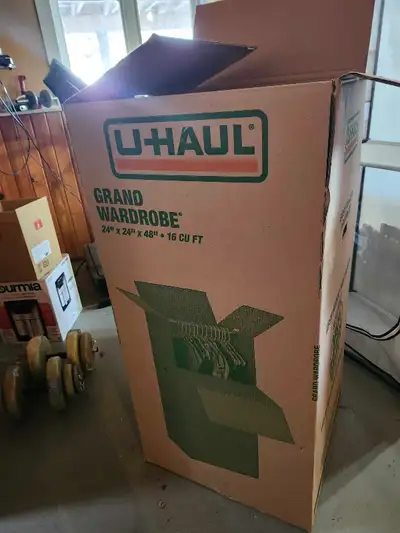 moving box plus smaller boxes also, View more