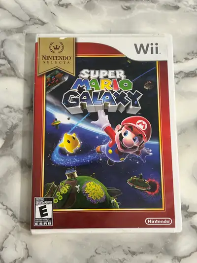 Super Mario Galaxy Nintendo Selects Wii Video Game Complete, View more