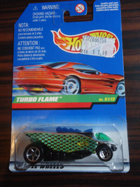 Hot Wheels 1998 #5 Treasure Hunt Turbo Flame