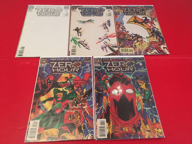 DC Zero Hour (1994) 0-4 complete series in Comics & Graphic Novels in Edmonton
