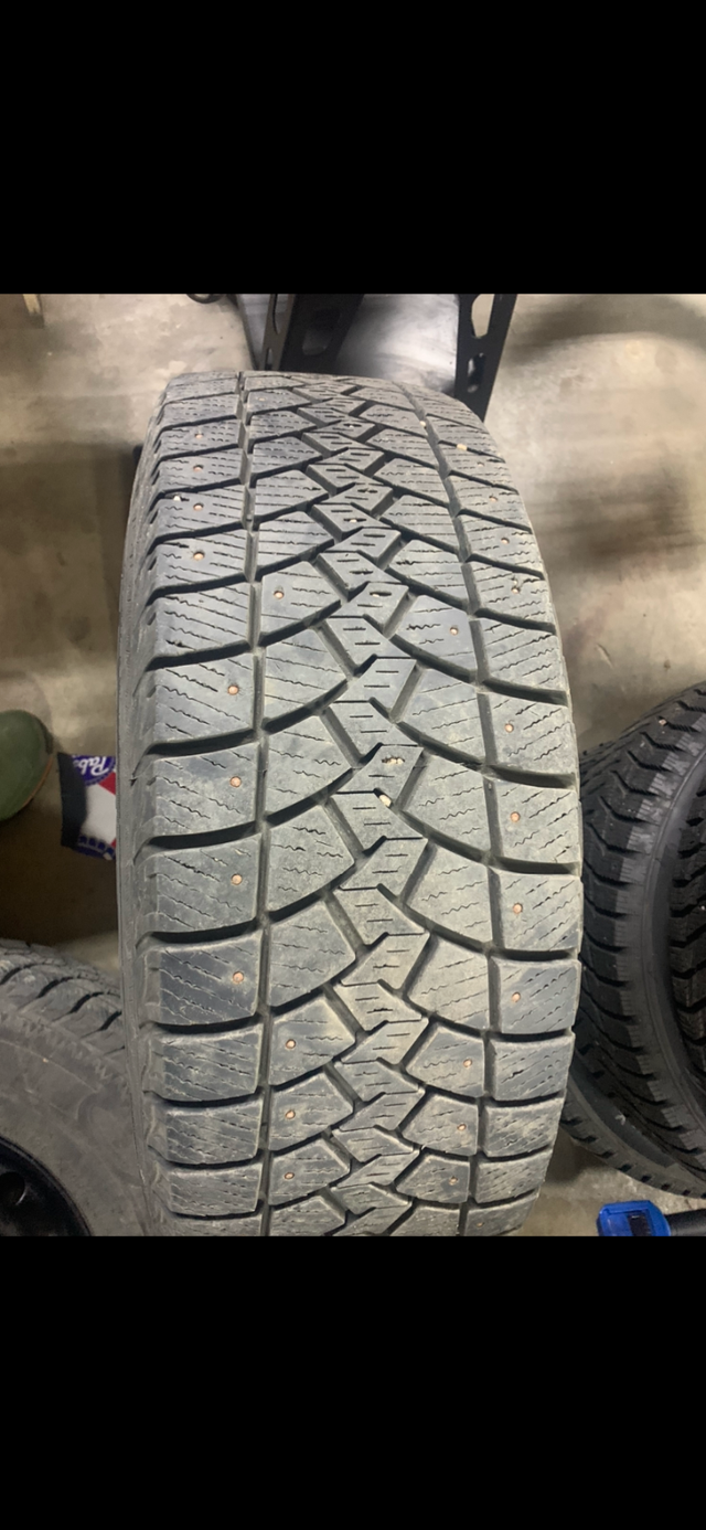 Studded winter tires on steel rims off f150 $800 in Tires & Rims in Edmonton - Image 4