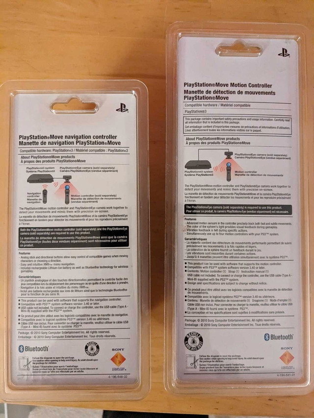 NEW Sony PS3 Move controller set in Sony Playstation 3 in Ottawa - Image 2