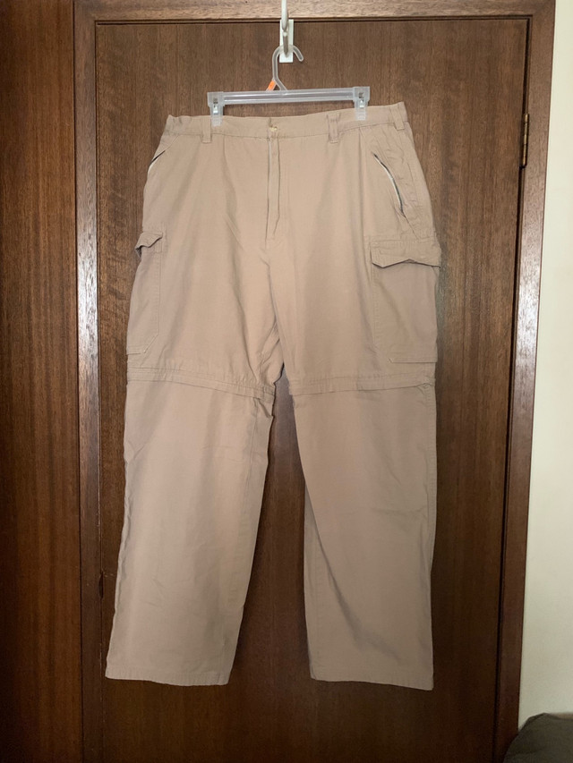 Men’s Zip-Off Pants to Shorts (Tan) in Men's in La Ronge - Image 2