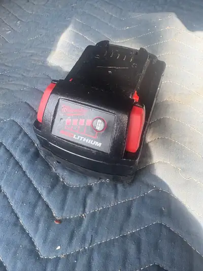 Milwaukee M18 Battery and Charger, View more