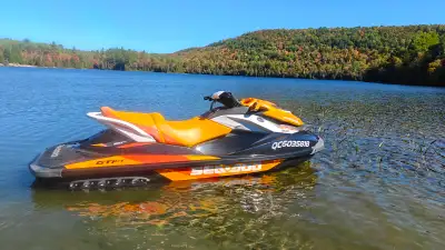 Je vend mon seadoo brp gti se 130 + trailer Reverse IBR Freins Entretien a jour 143hrs ✌ Excellent e...