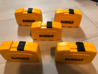 5 DEWALT BIT SETS - SELLING AS A LOT (MYCODE#065)