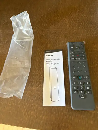 New never used Shaw voice activated remote control