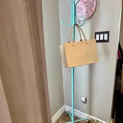 Coat rack for clothing umbrellas or jackets, View more