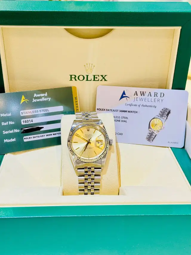 Rolex Date Just Vintage Watch | Stainless Steel | 16014628637362937611216