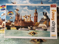 Trefl Funny Cities London 1000 piece jigsaw puzzle