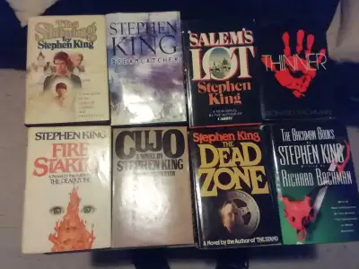 Stephen King books, View more