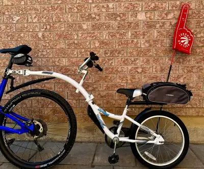 Weeride Co-Pilot  trailer bike for kids, View more