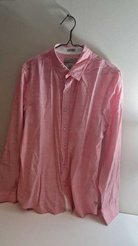 Shirt Pink Men  "GUESS" Size M