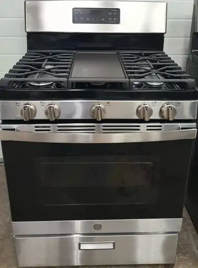 OPEN BOX NEW! Gas Stove “GE” 30 inch , View more