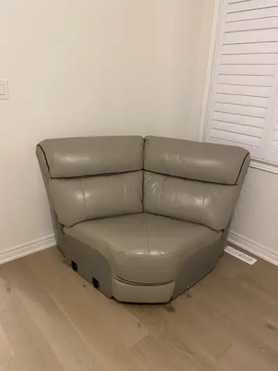 Leather sectional sofa - Connecting piece , View more
