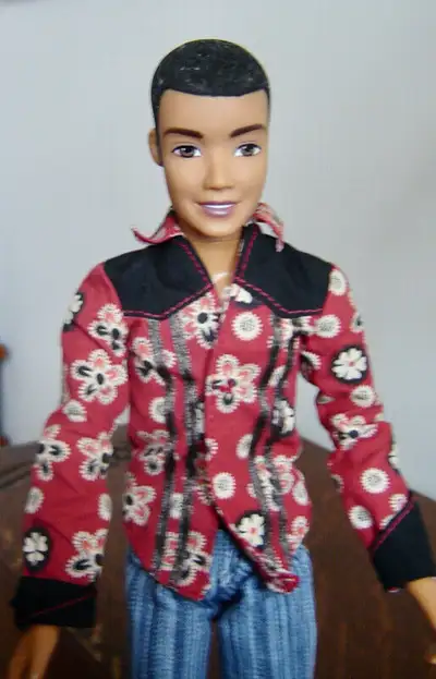 My Scene Mattel 13" Doll Flocked Hair Boy - 1999, View more