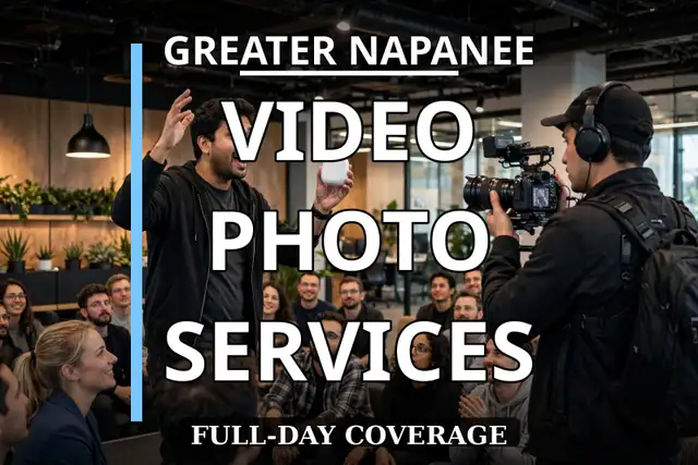Greater Napanee Wedding Videography: Photo & Video from $150