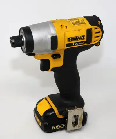 DEWALT DCF815 12V IMPACT DRIVER & BATTERY(NO CHARGER), View more