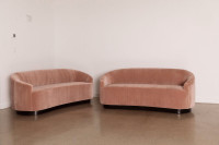 Brand New Turner Mohair Sofa in Gatsby Velvet (2 available)