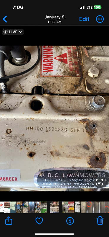 Techumseh 10hp with Electric Starter, View more