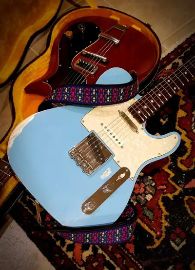 White Sugar Customs Vintage Telecasters Esquires Stratocasters, View more
