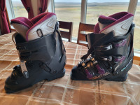 Salomon Evolution Performa 6.0 Women's Ski Boots Size 8
