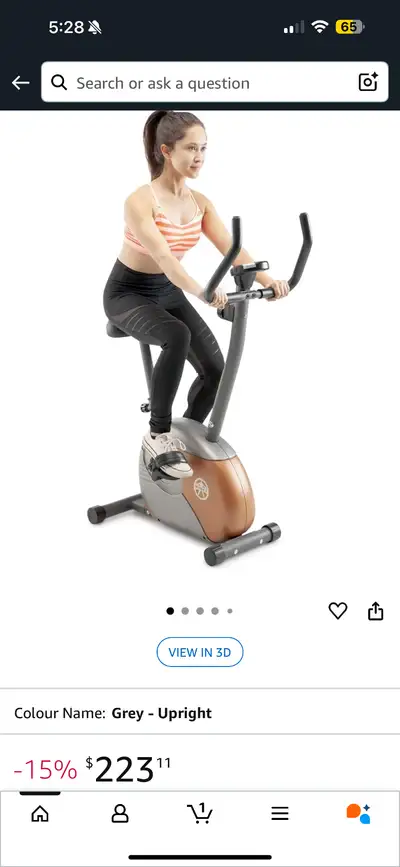 Marcy Exercise Bike, View more