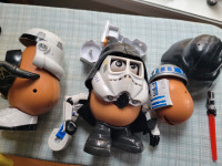 Darth Tater and other star wars Mr Potatoe Head toys