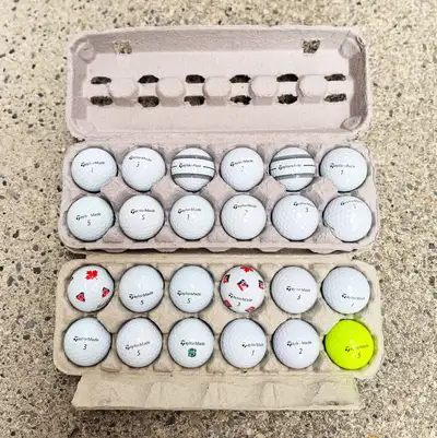 Taylormade Tp5 or Tp5x golf balls , View more