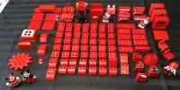 Lego Duplo, 101 pièces avec bac de rangement inclus, très propre