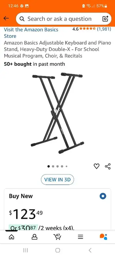  Keyboard - piano Stand  new in open box , View more