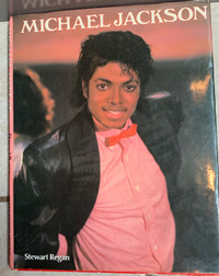 Michael Jackson Hardcover Book with Dust Jacket 1984 by Stewart