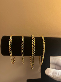 10k gold bracelets 