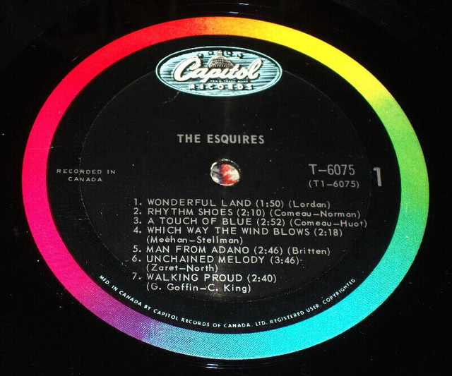 The Esquires - The Esquires (1964) LP dans CD, DVD et Blu-ray  à Ville de Montréal - Image 2