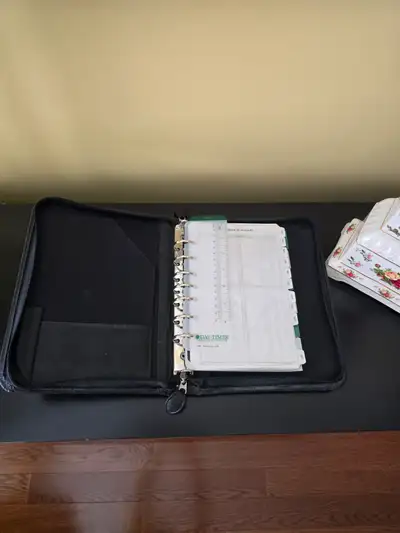Daytimer Black Zippered 7 Ring Binder, View more