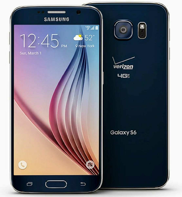 Samsung Galaxy S6 SM-G920V 32GB Black Sapphire (Verizon) 4G LTE  in Cell Phones in City of Toronto
