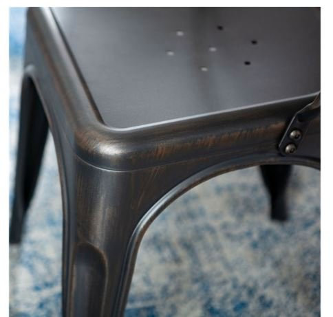 Metal Café Bistro Chair in Chairs & Recliners in Mississauga / Peel Region - Image 2