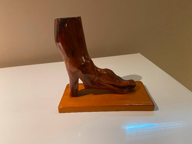Decretive High Heel Boot Wood Carving in Arts & Collectibles in Sudbury - Image 2