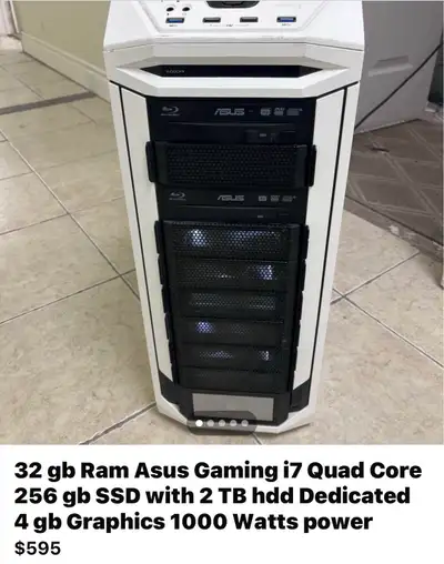 ASUS Gaming Desktop, View more