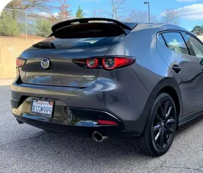 2019 - 2025 Mazda 3 Hatchback Rear Diffuser for Sale. Fits Models with Rear back up Sensors. Brand N...