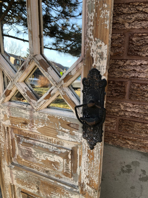 Decorative antique door/mirror in Home Décor & Accents in Ottawa - Image 3